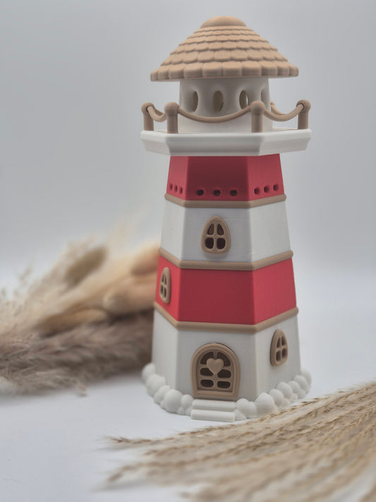 Leuchtturm „Fiete“ – Maritime Deko in 40+ Farben