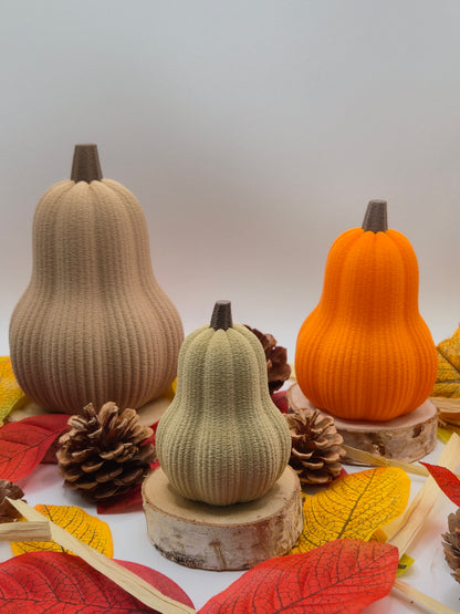 Butternut-Dekokürbis aus 3D-Druck