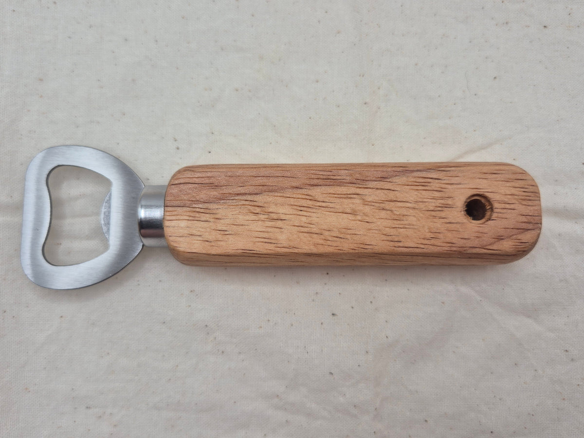 Holz Flaschenöffner mit Gravur & Wunschtext – Personalisiertes Geschenk für jeden Anlass