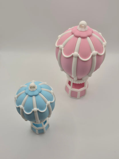 Heißluftballon personalisiert – Geschenk zur Geburt