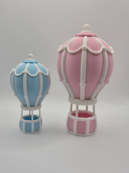 Heißluftballon personalisiert – Geschenk zur Geburt
