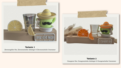 Schnapslatte Single mit Mr. Nacho Streuer – Wunschtext Geschenkset